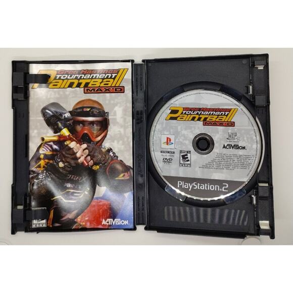 Greg Hastings Tournament Paintball Max'D Playstation 2 - PS2 - Complete CIB - Picture 3 of 3